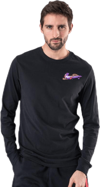 Dry Tee LS Hook Black - Bild 4