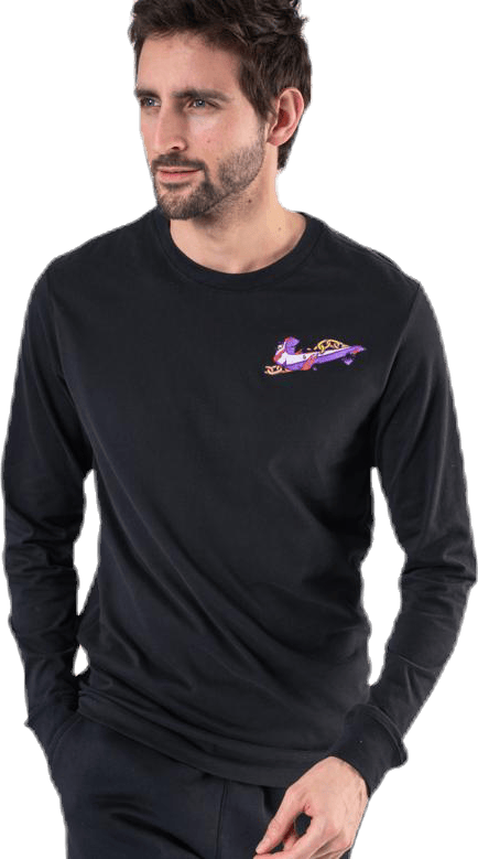 Dry Tee LS Hook Black - Bild 5