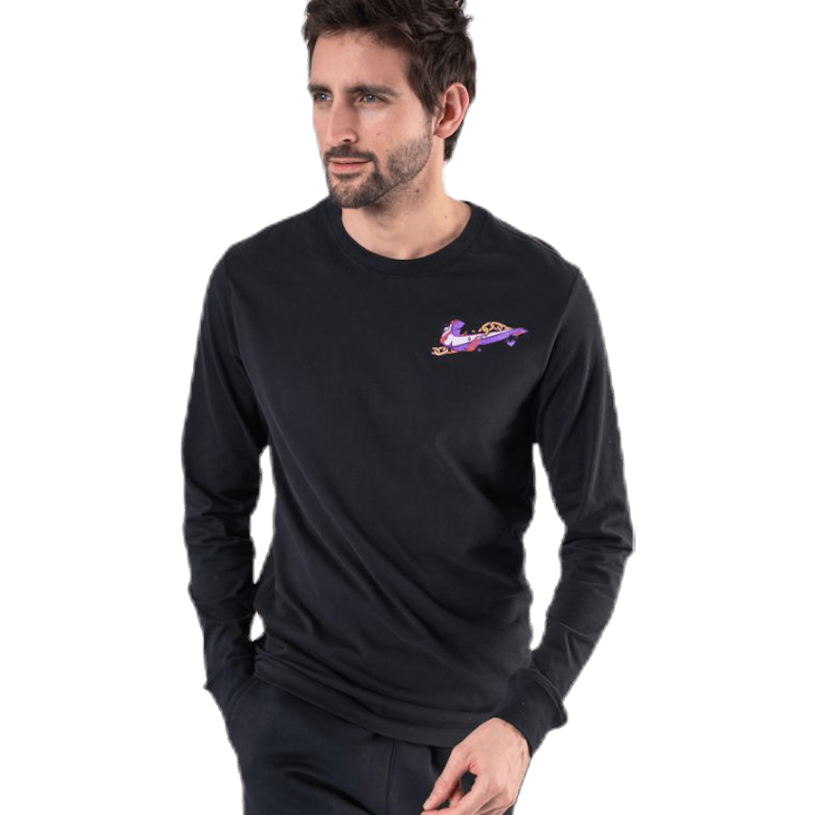 Dry Tee LS Hook Black - Bild 5