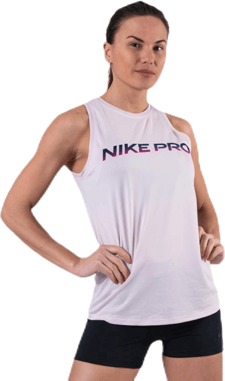 Dry Tank Leg Novelty Pink, Female, Kleding, Tops, Training, Wit, XS