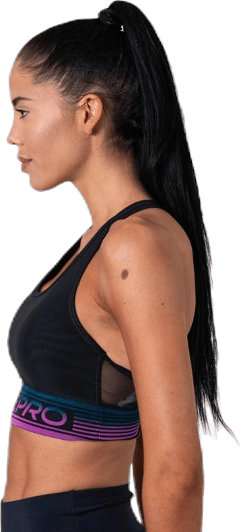 Pro Medium Pad Mesh Bra Black - Bild 2