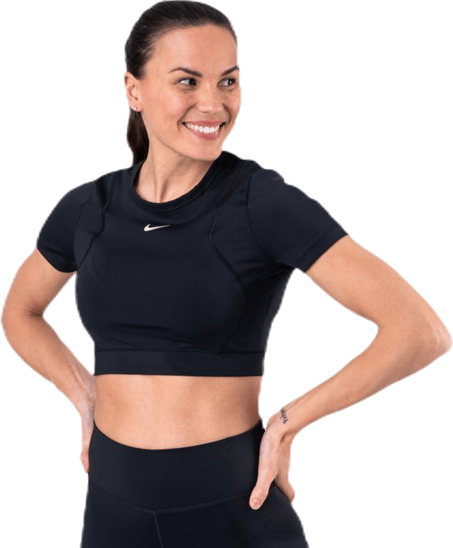 Aeroadpt SS Crop Top Black - Bild 2