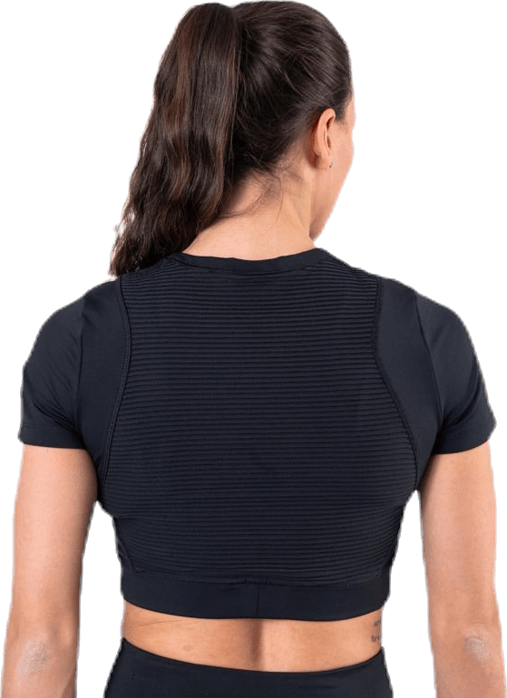 Aeroadpt SS Crop Top Black - Bild 3