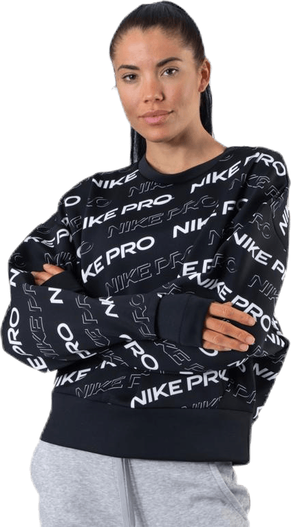 Pro Cln Fleece Crew Black, Female, Klær, Skjorter, Trening, Svart, XS