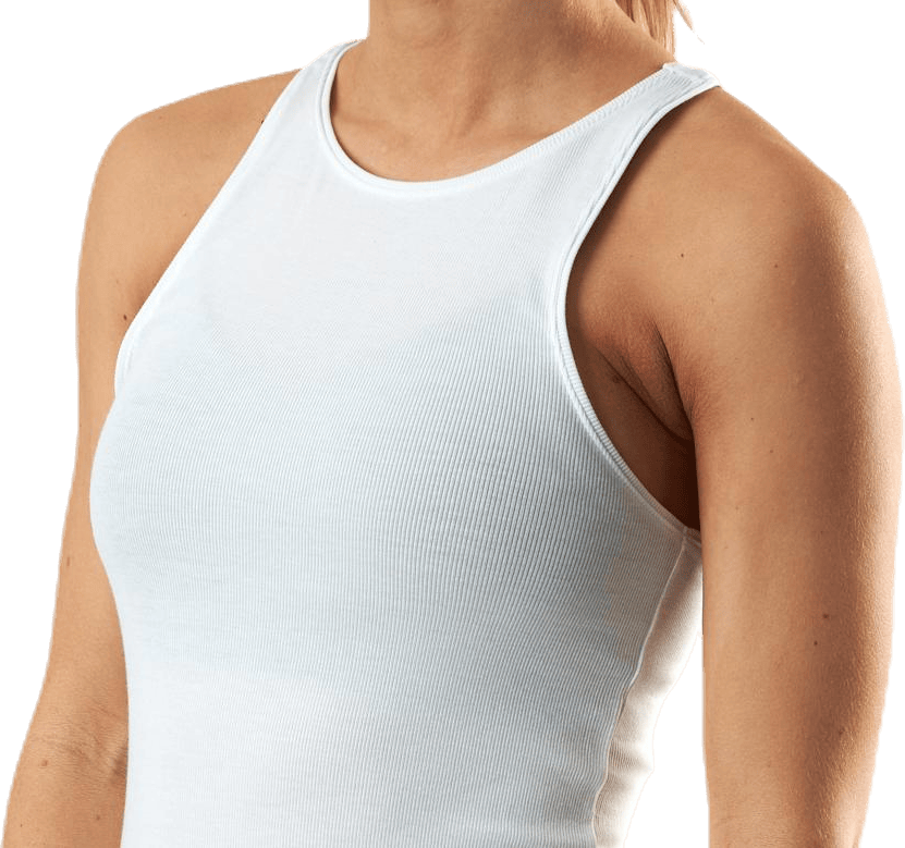 Yoga Luxe Rib Tank White - Bild 5