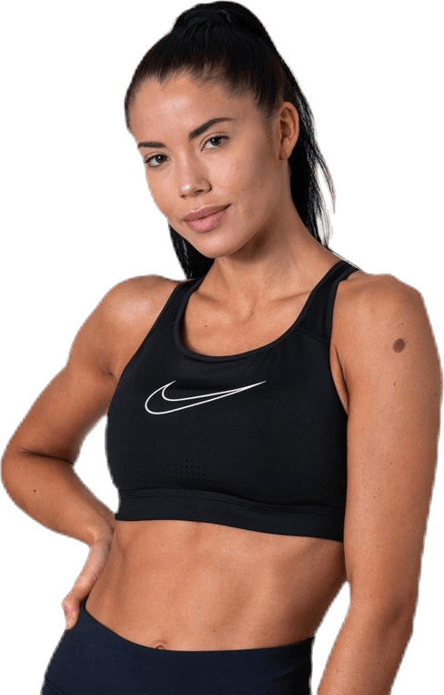 Impact Strappy Bra Grx White/Black