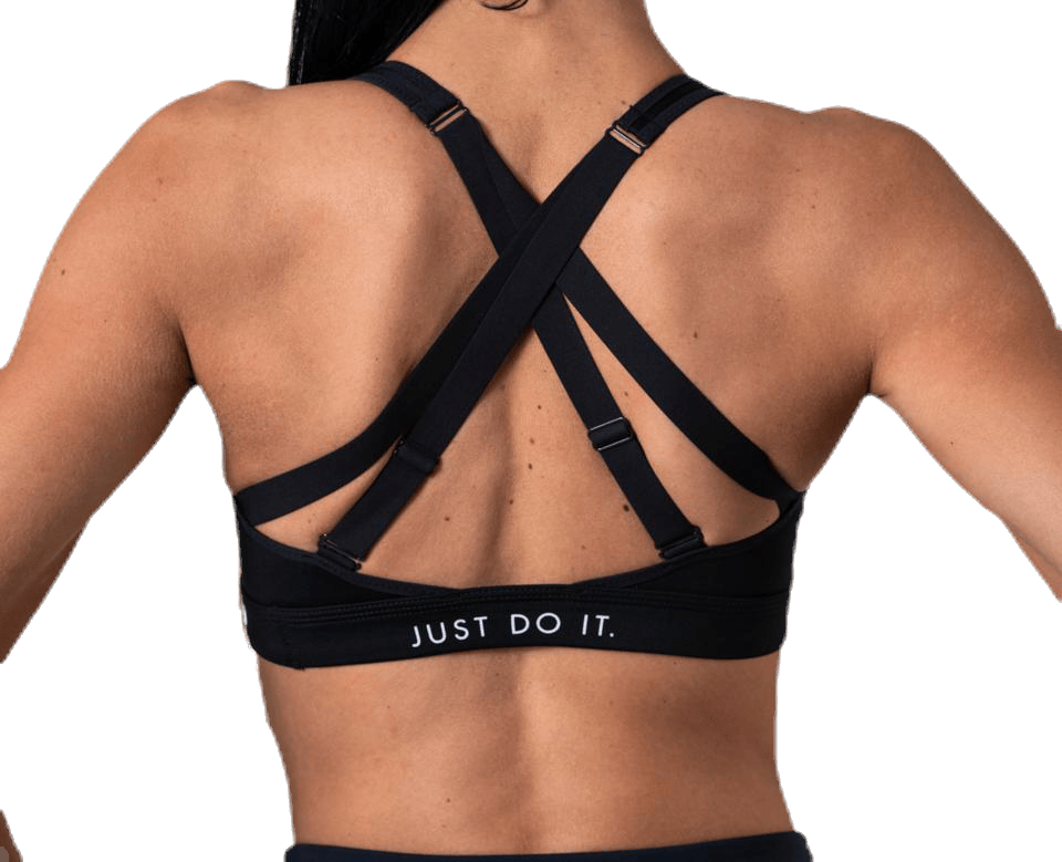 Impact Strappy Bra Grx White/Black - Bild 6