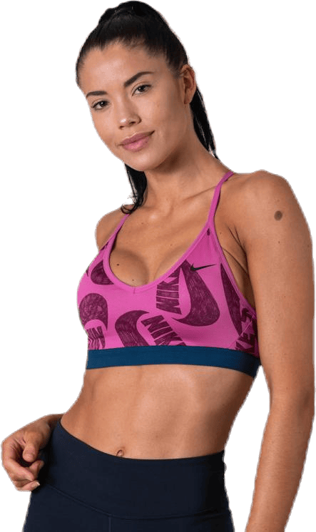 Icon Clash Marker Bra Pink, Female, Vêtements, Soutien-gorge de sport, Entraînement, Rose, M