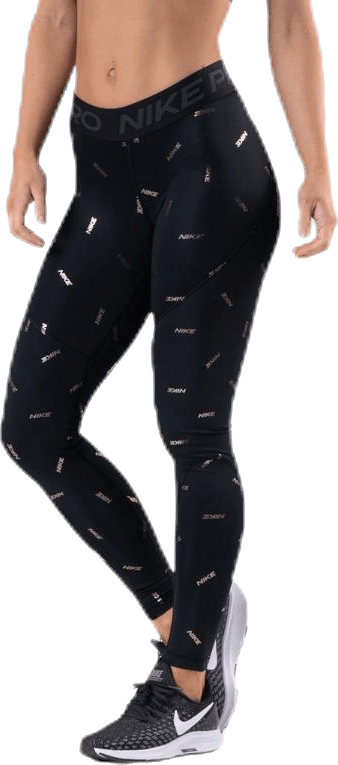 Toss Print Tight Black, Female, Vaatteet, Treenitrikoot, Treeni, Musta, M