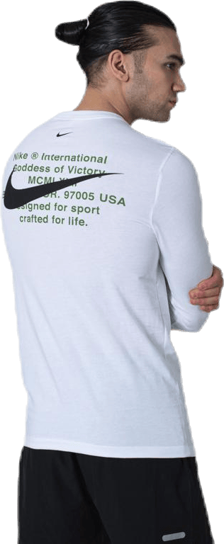 Swoosh Ls Tee White - Bild 4