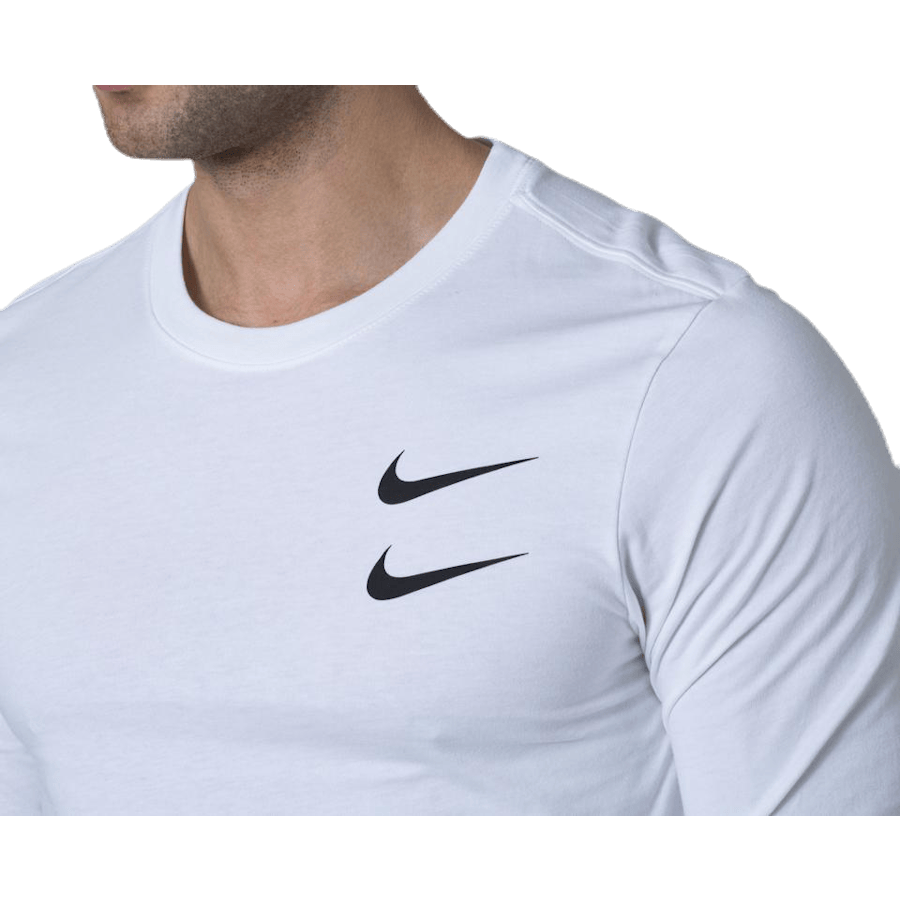 Swoosh Ls Tee White - Bild 5