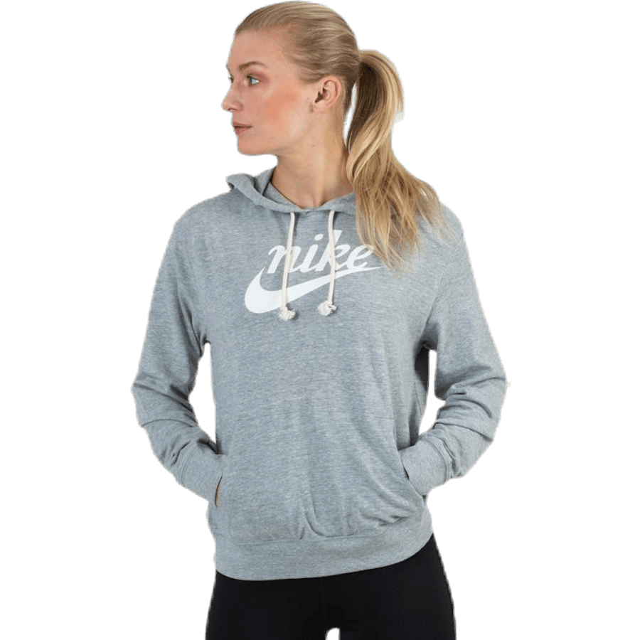 Gym Vintage Hoodie Grey