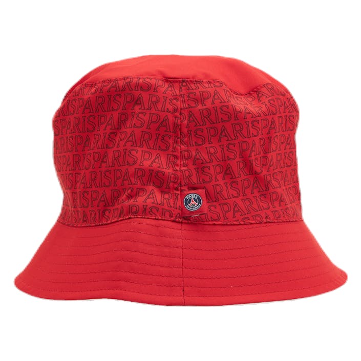 PSG Dry Bucket White/Red, Unisex, Odevy, čiapky a čiapky, Futbal, Červená, L