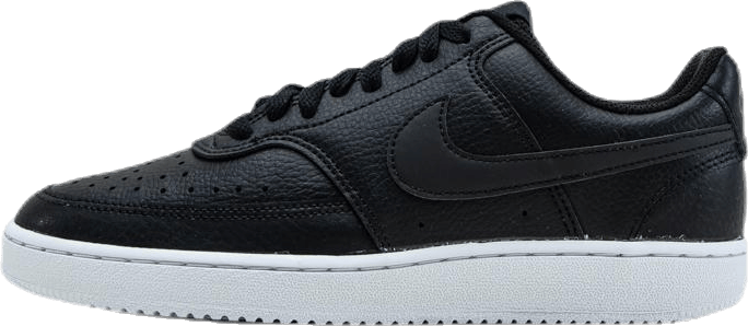 Court Vision Low Black, Female, Topánky, Tenisky, Čierna, EU 38