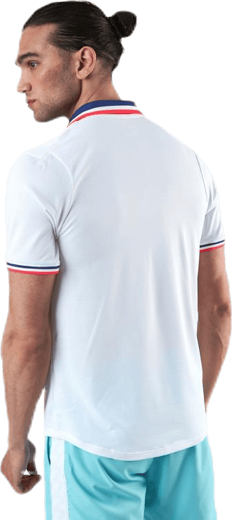 Court Slam Polo White/Green - Bild 3