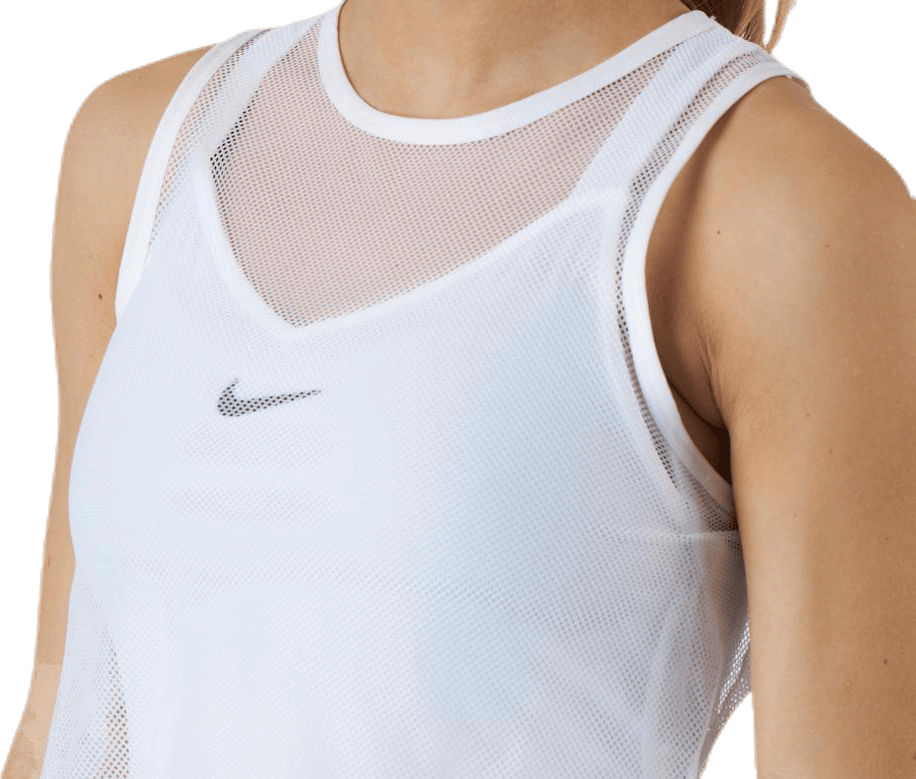 Court Dri-FIT Tank White/Black - Bild 4