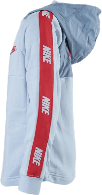 Hybrid 1/2 Zip Fleece Jr Blue/White - Bild 2