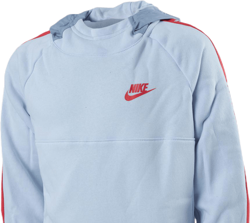 Hybrid 1/2 Zip Fleece Jr Blue/White - Bild 4
