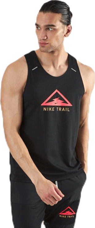 Rise 365 Tank Trail Black, Male, Apparels, Tops, Running, Black, S