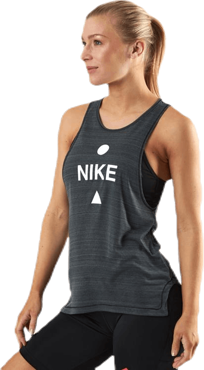 Icon Clash Tank Better Black/Silver, Female, Apparels, T-shirt, Running, Black, S