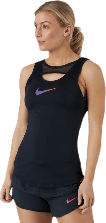 Runway Running Tank Purple/Black