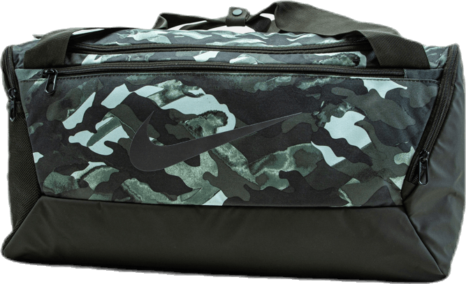 Brasilia S Printed Training Duffel White/Grey, Unisex, Zařízení, tašky a batohy, Cvičení, Černá, ONESIZE