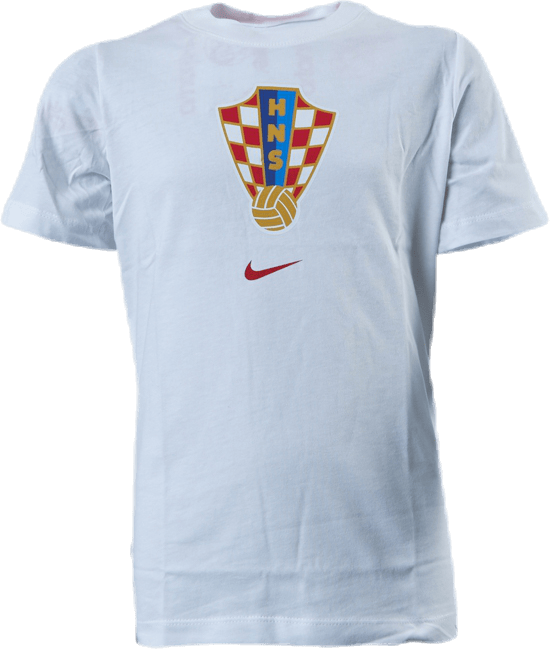 Croatia Evergreen Crest Junior White, Unisex, Abbigliamento, Maglietta, Calcio, Bianca, XL