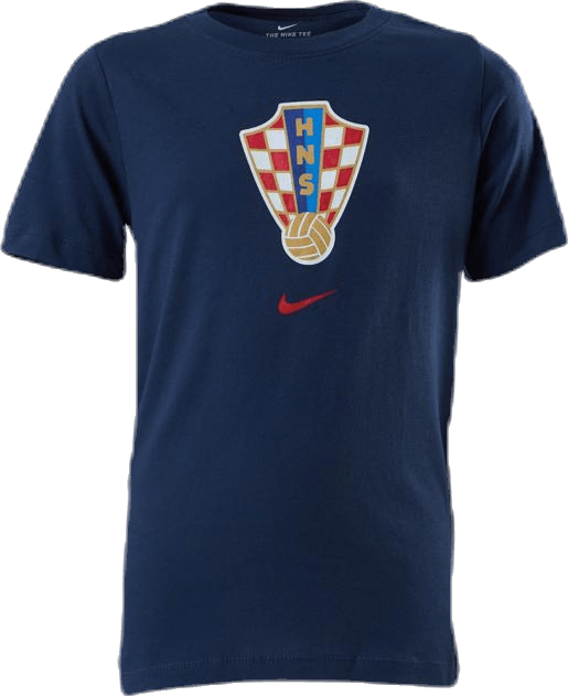 Croatia Evergreen Crest Junior Blue, Unisex, Odevy, Tričko, Futbal, Modrá, M