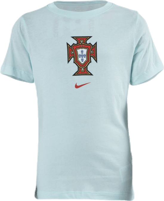 Portugal Tee Evergreen Crest Junior White, Unisex, Odzież, Podkoszulek, Piłka nożna, Biały, XL