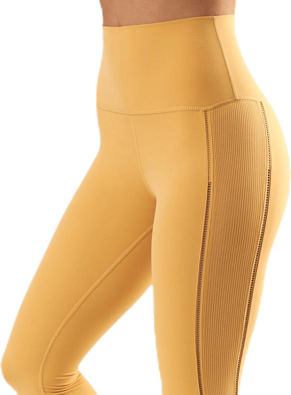 Yoga Luxe Rib 7/8 Tight Yellow - Bild 4