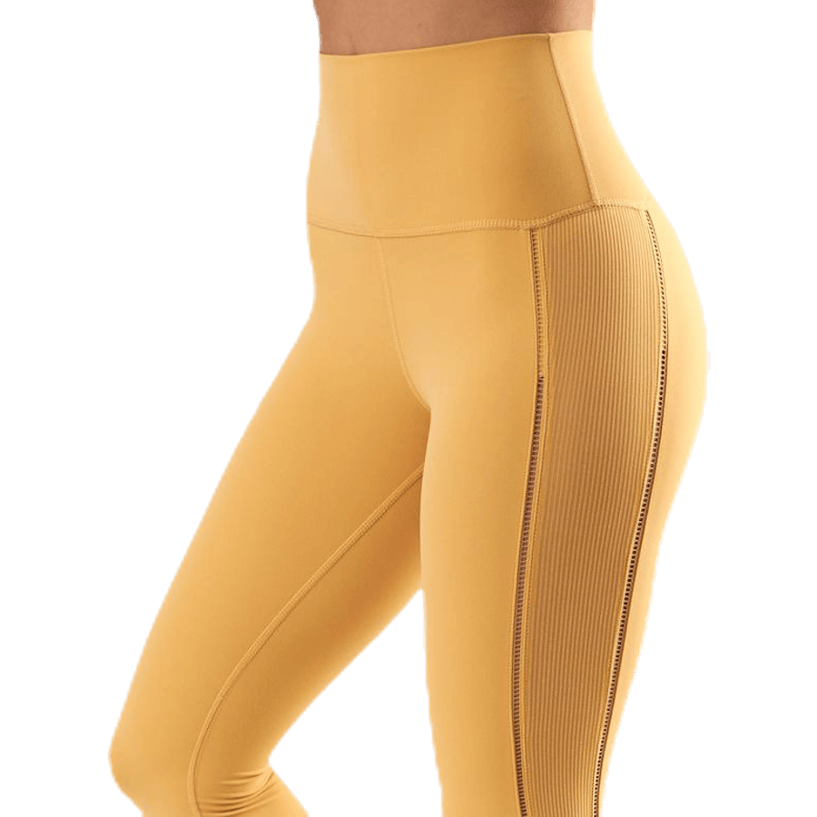 Yoga Luxe Rib 7/8 Tight Yellow - Bild 4