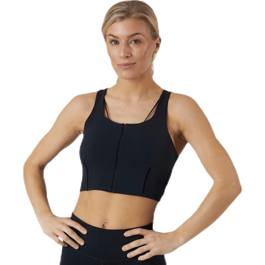 Yoga Luxe Crop Tank Black