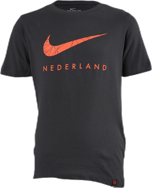 Netherlands Tee TR Ground Junior Green, Unisex, Kläder, T-shirt, Fotboll, Svart, M