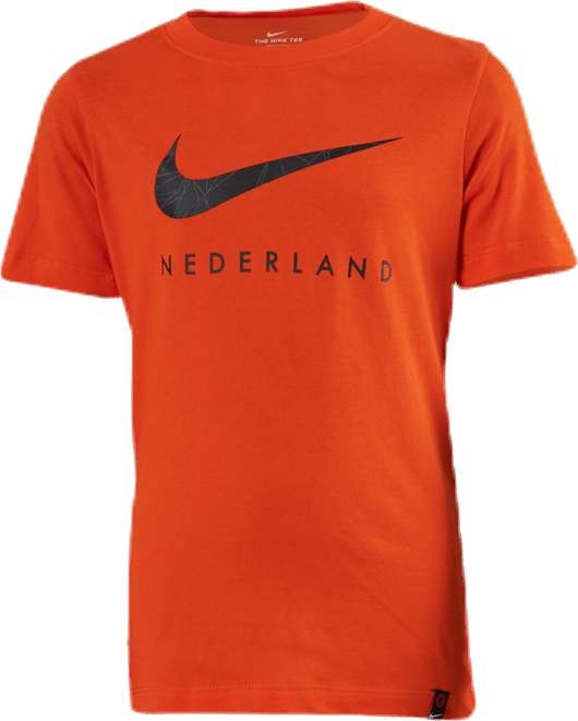 Netherlands Tee TR Ground Junior Orange, Unisex, Apparels, T-shirt, Soccer, Red, XL