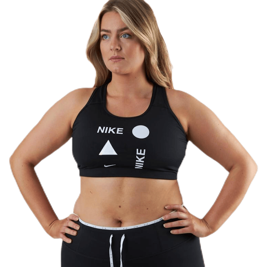 Swoosh Icon Clash Bra Plus White/Black - Bild 3
