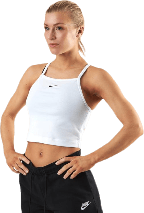 Essntl Tank White/Black