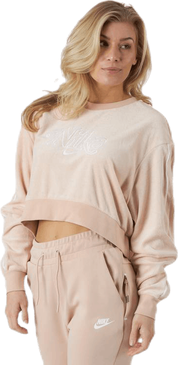 retro femme crew terry