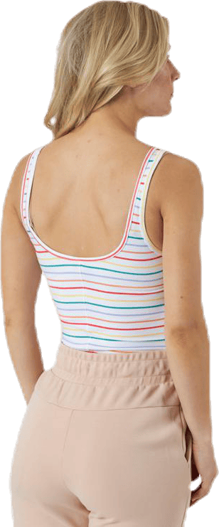 Nsw Retro Fem Bdsuit Aop 2 Red - Bild 3