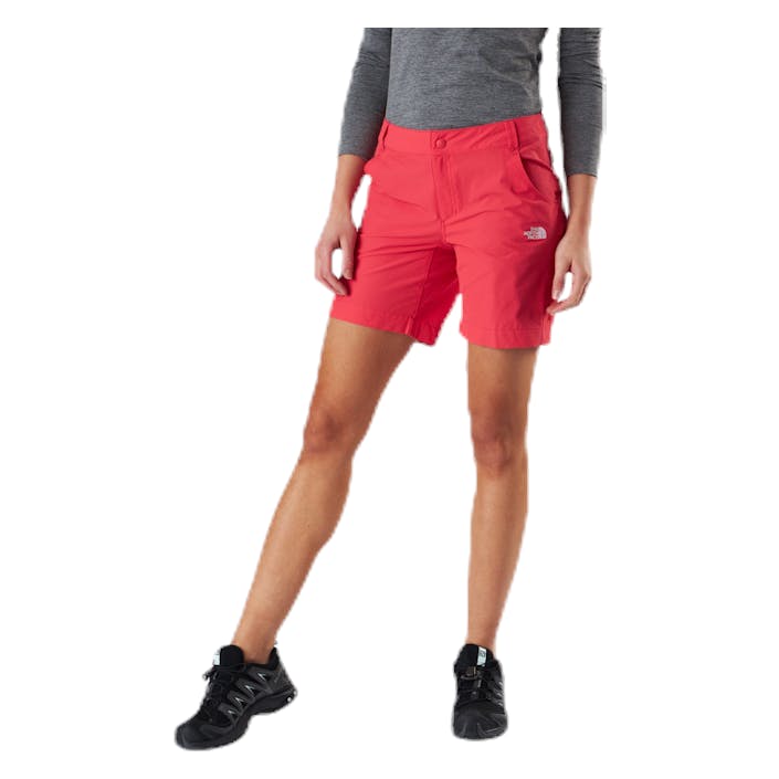 Exploration Short Red, Female, Apparels, Shorts, Red, 8