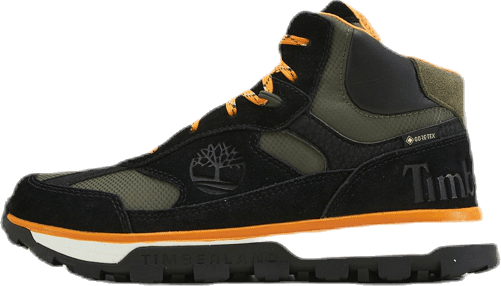 Trail Trekker Mid GTX® Jr Orange/Black/Yellow, Unisex, Topánky, Členkové topánky, Oranžová/Čierna/Žltá, EU 38