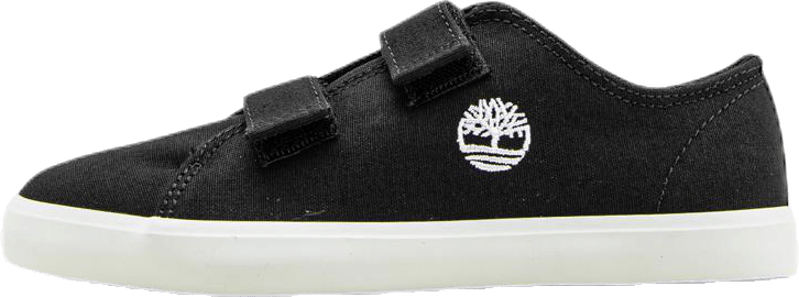 Newport Bay Canvas 2 Strap Ox Black, Unisex, Shoes, Trainers, Black, UK 1