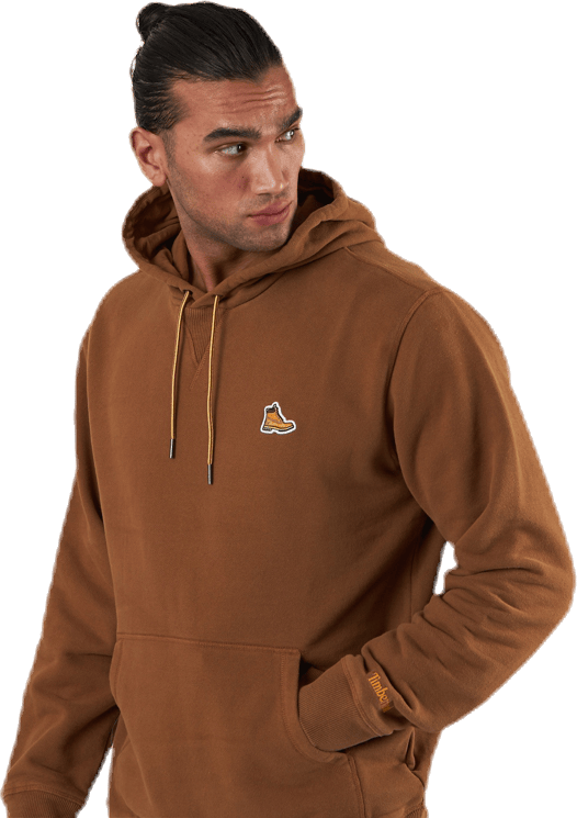 Timberland Boot Logo Hood, Male, Abbigliamento, Camicie, Marrone, S