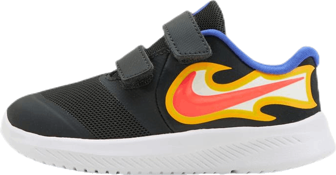 Star Runner 2 Fire TD Black/Red, Unisex, Topánky, Tenisky, Viacfarebná, EU 22