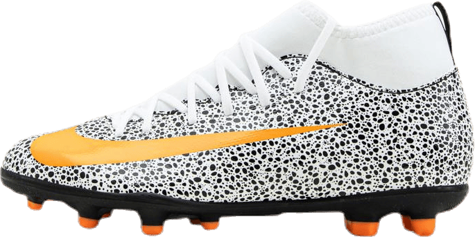 Superfly 7 Club CR7 FG/MG Orange/White/Black, Unisex, Skor, Fotbollskor, Fotboll, Flerfärgad, EU 36,5