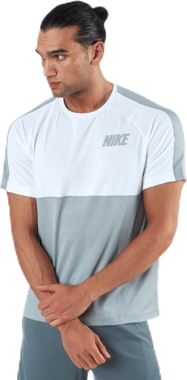 Dri-FIT Hyper SS Top White/Grey - Bild 2