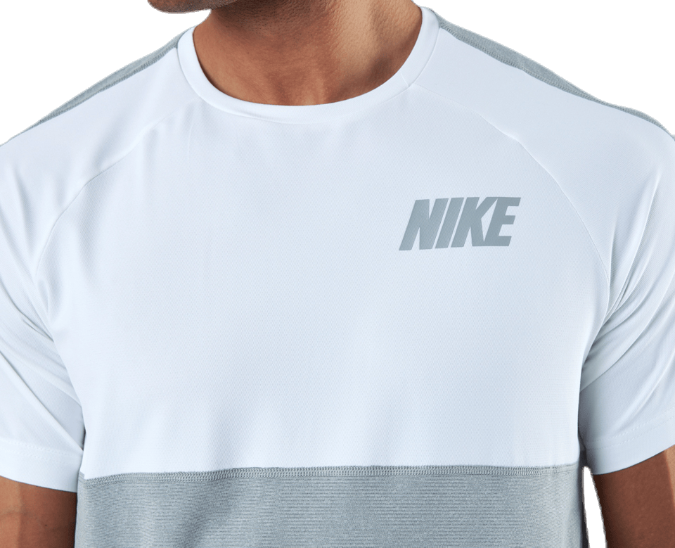 Dri-FIT Hyper SS Top White/Grey - Bild 4