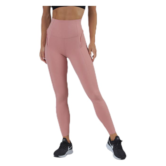 Yoga Stmt Cln 7/8 Tight Pink/Beige, Female, Apparels, Leggings, Yoga, Pink, L