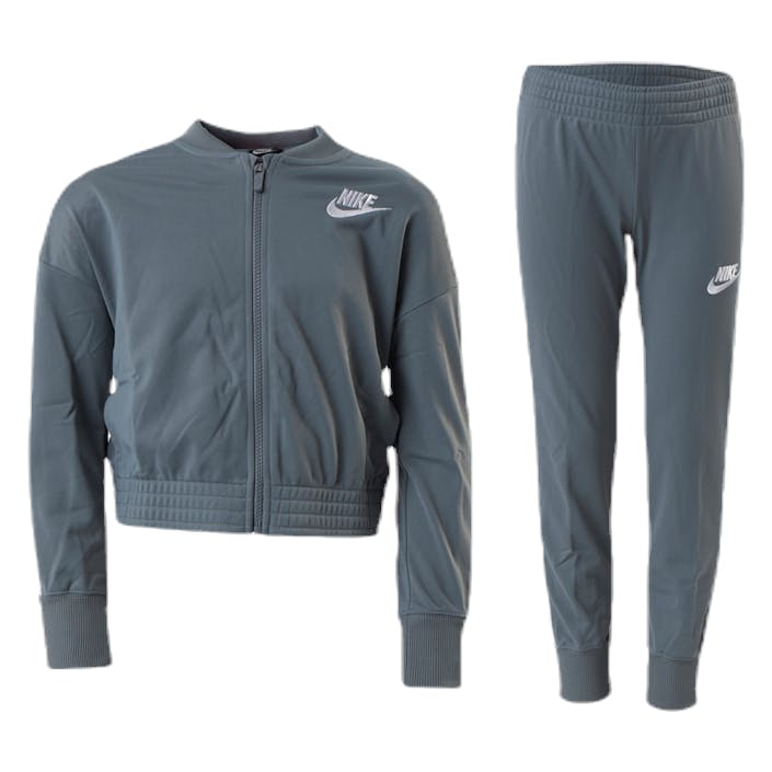 Girls Track Suit Tape White/Grey, Unisex, Apparels, tracksuits & sets, Grey, XS