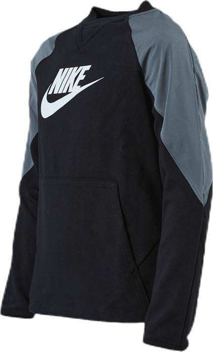 Mixed Material Crew Junior Black/Grey - Bild 4