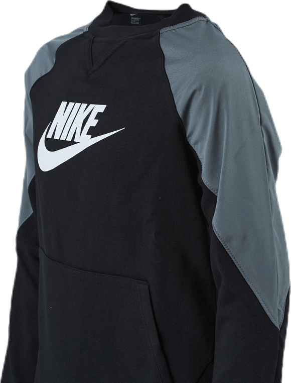 Mixed Material Crew Junior Black/Grey - Bild 5